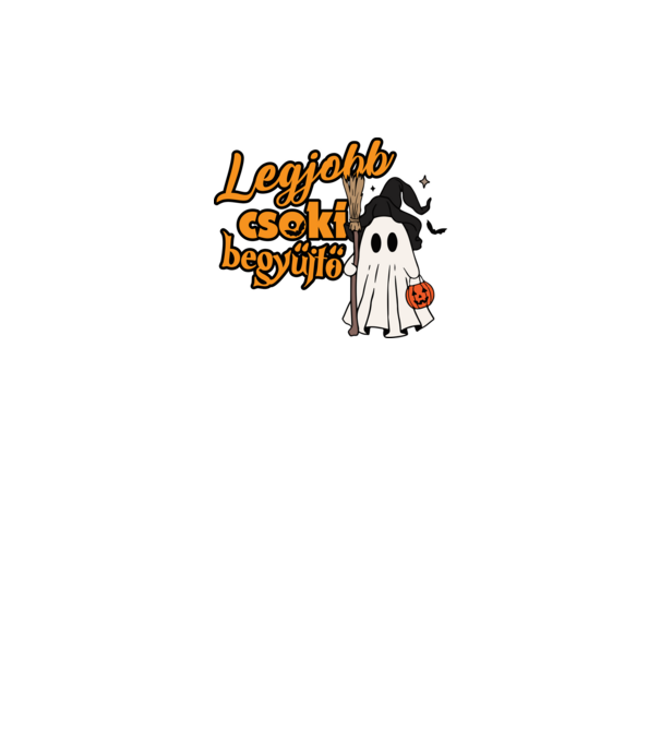 Legjobb csokigyűjtő halloween pólóminta minta piros pólón