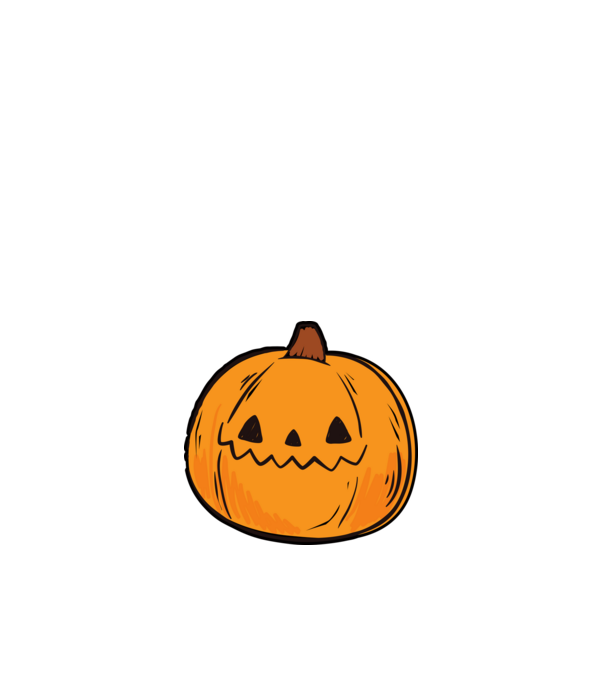 halloween tök, halloween minta minta fehér pólón