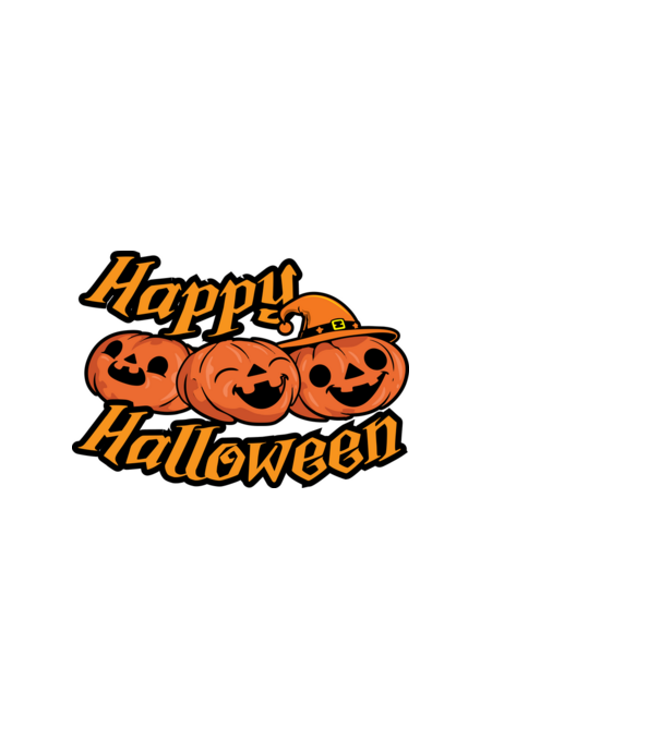 Happy Halloween - pólóminta minta piros pólón