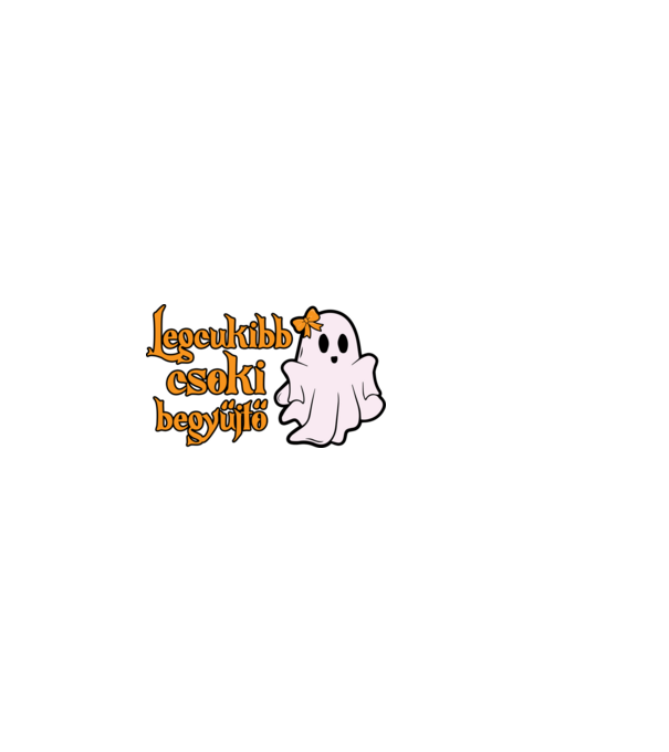 Legcukibb csoki begyűjtő halloween pólóminta minta fekete pólón