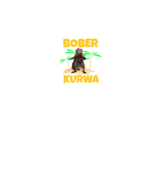 Bober minta fekete pólón