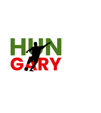 Foci - Hungary minta fehér pólón