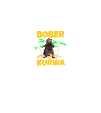 Bober minta királykék pólón