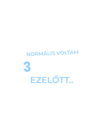 Esküszöm normális voltam minta fekete pólón