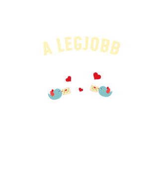 Legjobb papa minta türkiz pólón