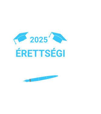 Érettségi teljesítve minta sötétkék pólón