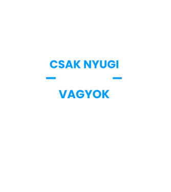 Csak nyugi pultos vagyok minta türkiz pólón