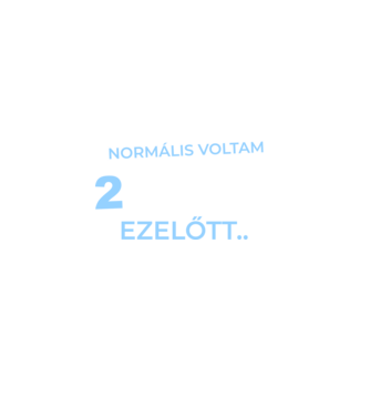 Esküszöm normális voltam minta fekete pólón
