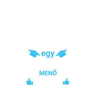 Menő elsős minta fekete pólón