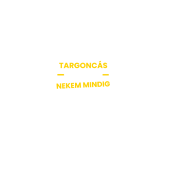 Targoncás vagyok minta fekete pólón
