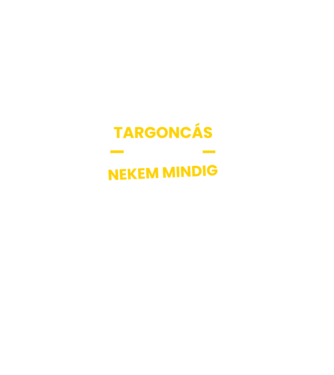 Targoncás vagyok minta fekete pólón