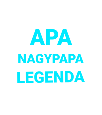 Apa, Nagypapa, Legenda minta fehér pólón