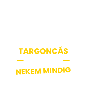 Targoncás vagyok minta fekete pólón