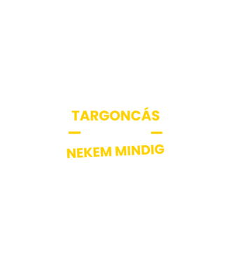 Targoncás vagyok minta fekete pólón