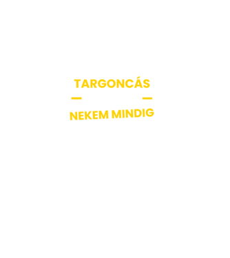 Targoncás vagyok minta fekete pólón