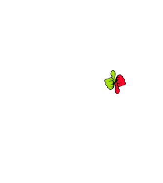 Utálok mindenkit minta fehér pólón