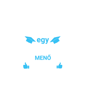 Menő elsős minta fekete pólón