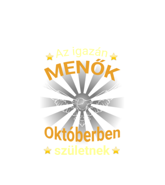 Az igazán menők októberben.. minta fehér pólón