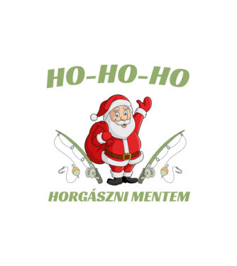 Horgászni mentem minta homokszín pólón