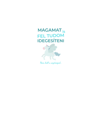 Magamat is fel tudom minta királykék pólón