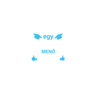 Menő elsős minta fekete pólón