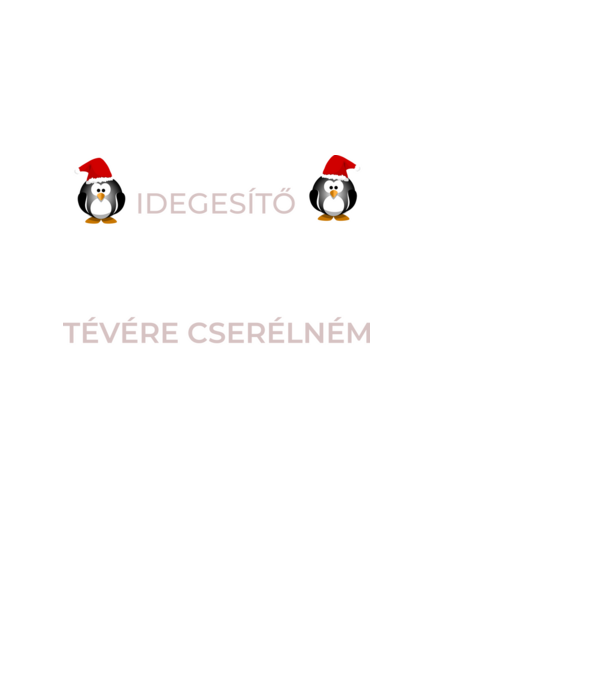 Idegesítő tesómat.. minta fekete pólón