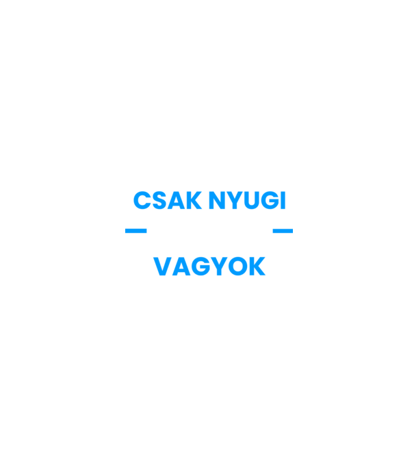 Csak nyugi szakács vagyok minta homokszín pólón