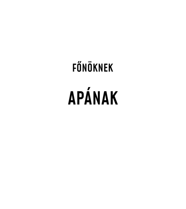 Náhányan Főnöknek minta fekete pólón
