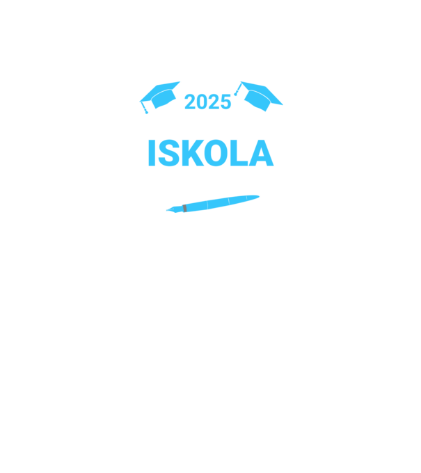 Általános iskola teljesítve minta fekete pólón
