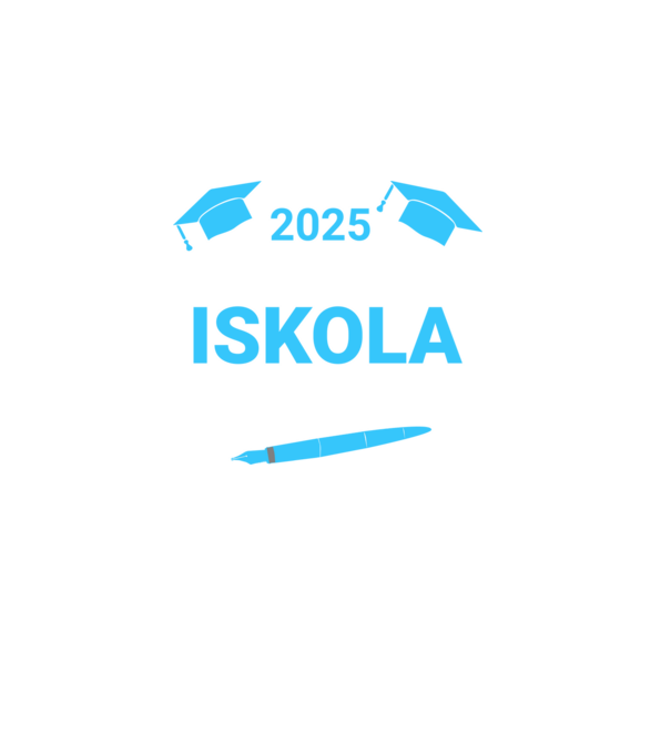 Általános iskola teljesítve minta fekete pólón