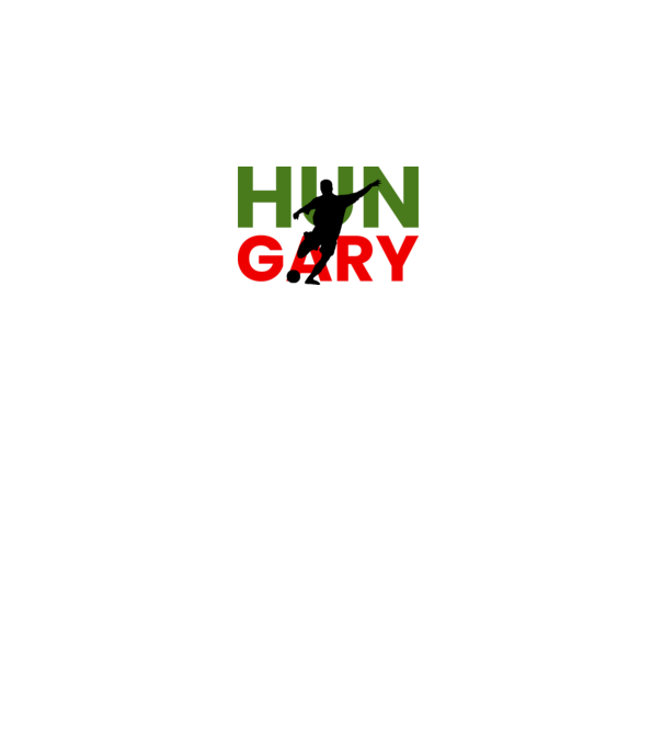 Foci - Hungary minta fehér pólón
