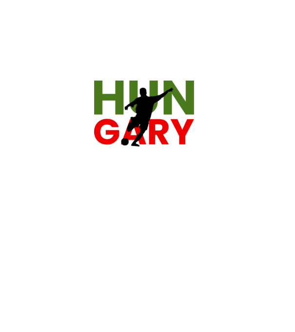 Foci - Hungary minta fehér pólón