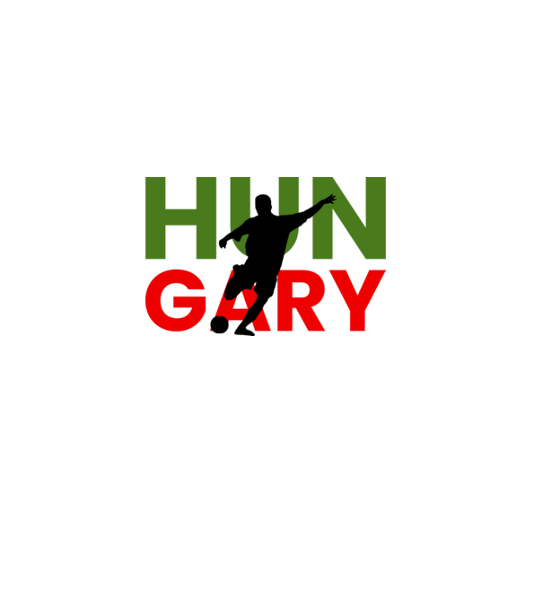 Foci - Hungary minta fehér pólón