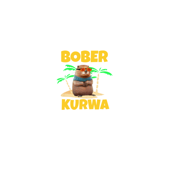 Bober Summer minta fekete pólón