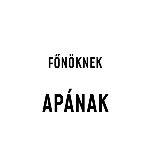 Náhányan Főnöknek minta homokszín pólón