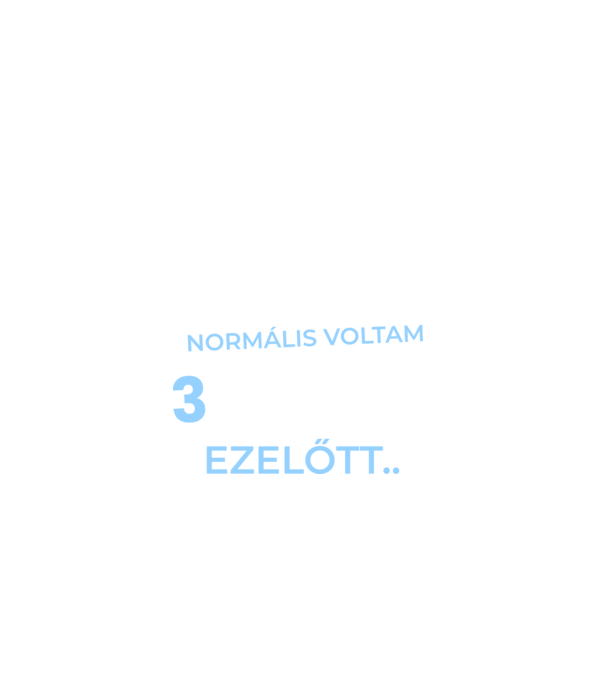 Esküszöm normális voltam minta fekete pólón