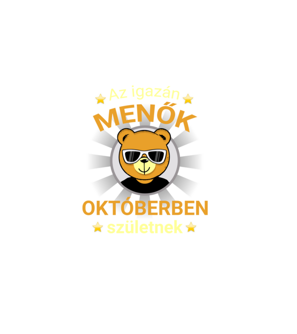 Az igazán menők októberben.. minta sötétkék pólón