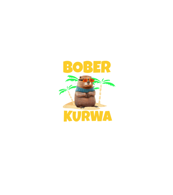 Bober Summer minta fekete pólón