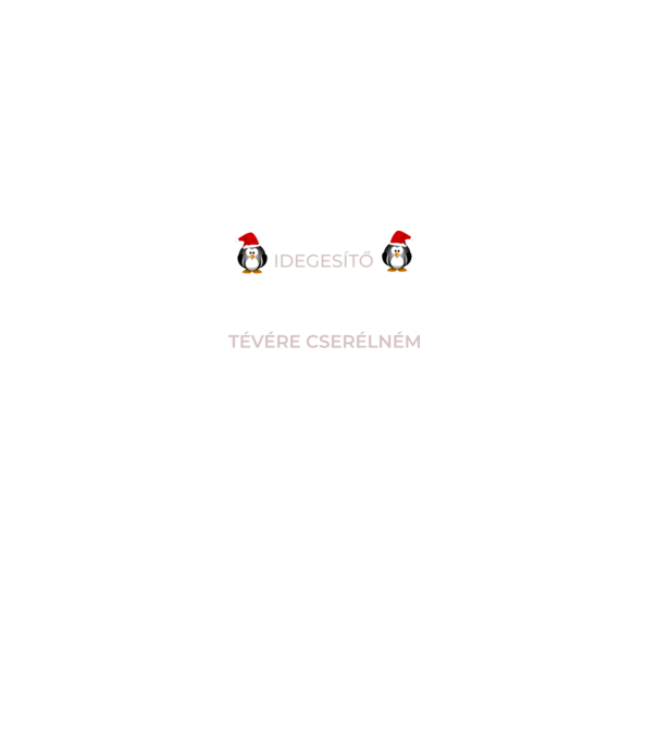Idegesítő tesómat.. minta farmerkék pólón