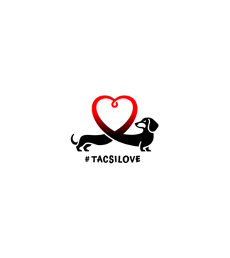 Tacsi Love minta homokszín pólón