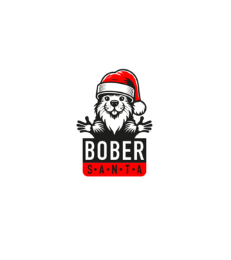 Bober Santa minta fehér pólón