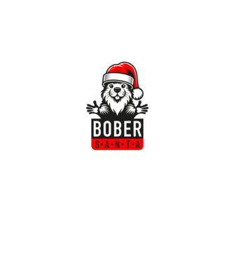 Bober Santa minta fehér pólón