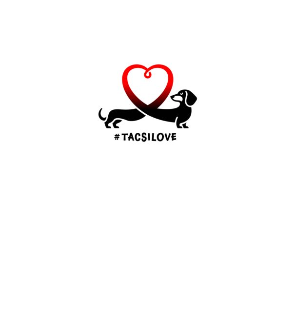 Tacsi Love minta fehér pólón