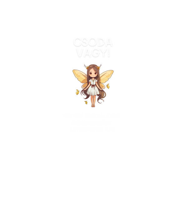 CSODA VAGY! minta piros pólón