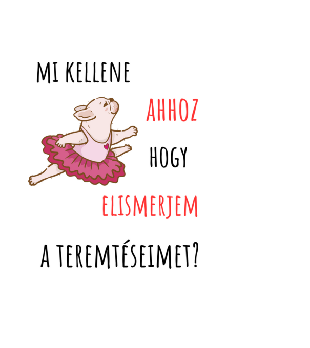 tereméseim minta világoskék pólón