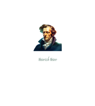 Heinrich Heine minta fekete pólón