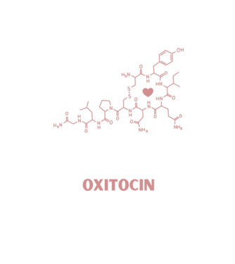 Oxitocin minta homokszín pólón