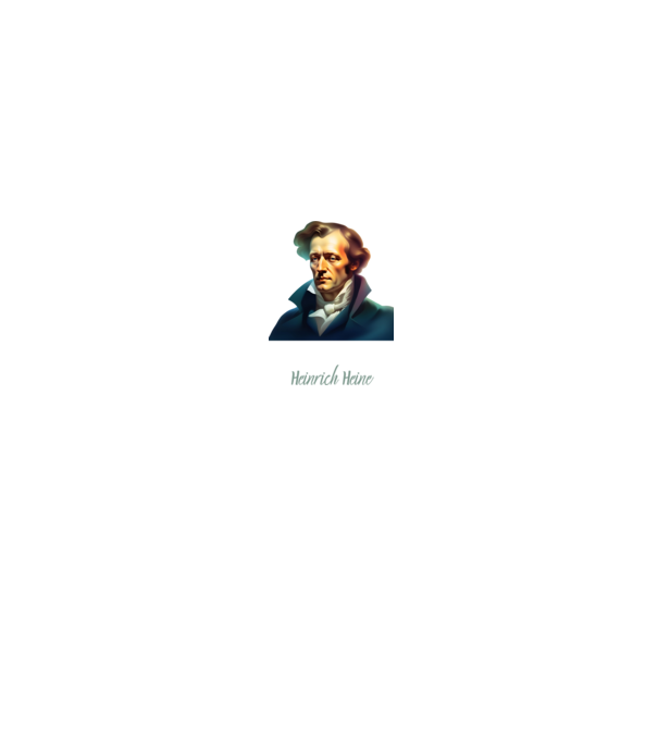 Heinrich Heine minta fekete pólón