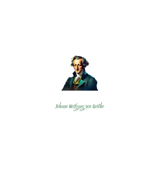 Johann Wolfgang von Goethe minta fekete pólón