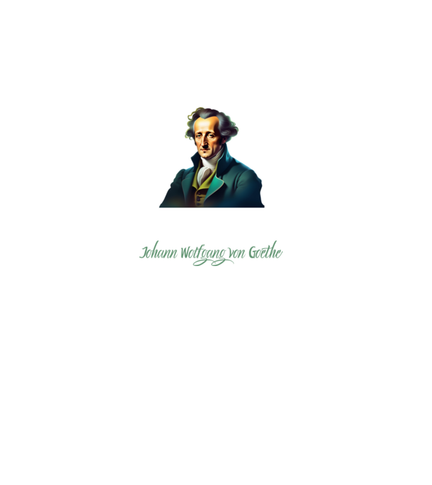 Johann Wolfgang von Goethe minta fekete pólón